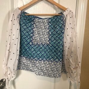 Xhunca Store shoulder-less blouse